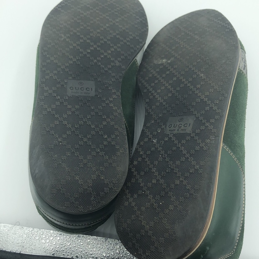 Gucci Verde Softy Tec Cirano Sneakers Men’s Gucci 7.5 US 8 Shoes - Picture 10 of 16